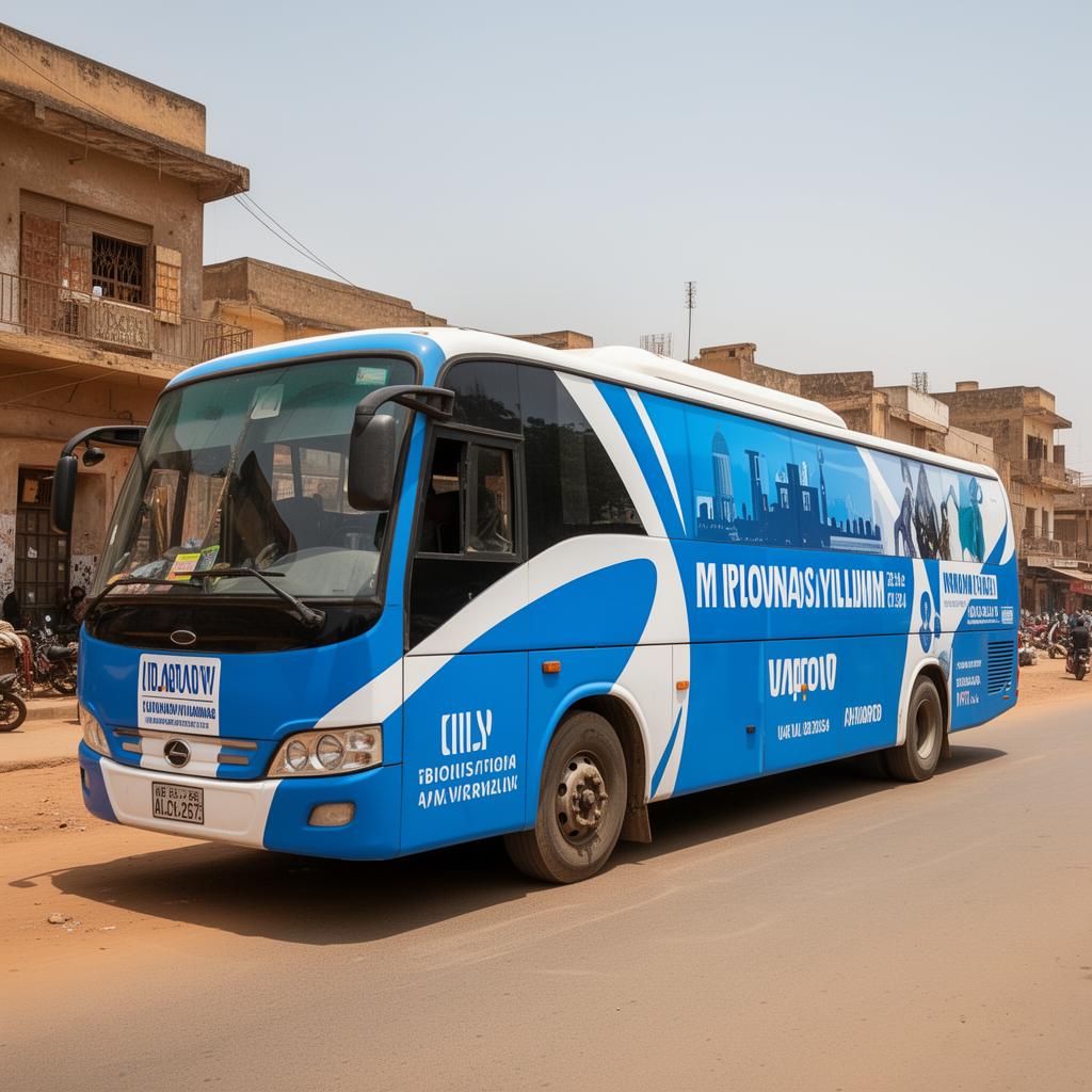 Covering bus complet — Entente Sportive d'Agboville